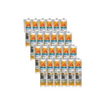 Lot De 24 Mastics Silicone Sika Sikaseal-180 Salle De Bain & Carrelage - Transparent - 300ml - Bricoman