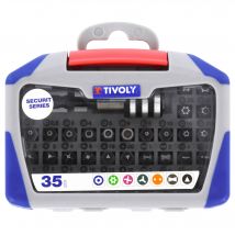 Tivoly • Coffret 35pcs Embouts De Vissage De Sécurité - Bricoman