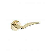 Thirard - Paire De Béquilles Pour Porte, Carré 7mm, Laitonnée, Ressort De Rappel - Thirard - Bricoman