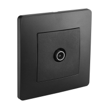 Debflex - Caly Prise Tv Noir - Bricoman