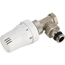 Robinet De Radiateur Thermostatique Equerre 15x21 (1/2) Noyon & Thiebault - Bricoman