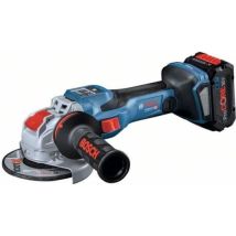 Meuleuse Angulaire X-lock Bosch Professional Gwx 18v-15 Sc + 2 Batteries 8,0ah + Chargeur Gal 18v-160 C + L-boxx - 06019h6501 - Bricoman