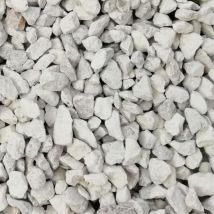 Big Bag De 600kg ≃ 8m² Gravillon Eco Blanc/gris/beige Calcaire Ø 6/14 Mm - Livraison Standard - Bricoman