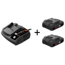 Pack 1 Chargeur Et 2 Batteries Spit - 18v-2ah - Bricoman