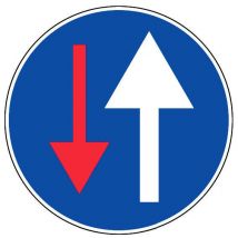 Panneau Vous Avez La Priorité - Rigide Ø300mm - 4063447 - Bricoman