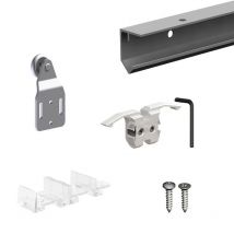 Système Coulissant Slid'up 120 Pour 1 Porte De Placard - Rail 1,5 M - 45 Kg - Bricoman