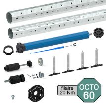 Kit De Motorisation Filaire Pour Volet Roulant 40 Kg - Tube Octo Ø 60 Mm - 20 Nm - Bricoman