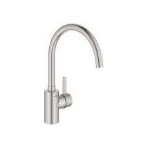 Grohe Eurosmart Cosmopolitan Mitigeur Monocommande Évier, Zero Supersteel (32843dc2) - Bricoman