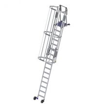 Echelle À Crinoline Roulante Réglable De 2.69 À 3.94m - Mad4p/cs - Bricoman