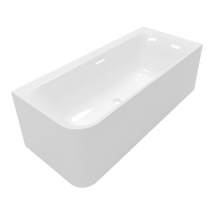 Baignoire Semi-îlot D'Angle Villeroy & Boch Loop & Friends Version Droite - Bricoman