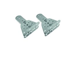 Paire De Pattes De Fixation Réglable Côté Pilier À Visser Nice - Tecnomat