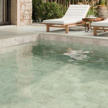 Carrelage Piscine Piscine Bali Capri Neutral 15x15 Cm - Bricoman