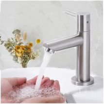 Cecipa Max Robinet De Lavabo Robinet Pour Salle De Bain Robinet De Lavabo Avec Bec Robinet Seulemtent Pour L'Eau Froide,eu Modèle - Bricoman