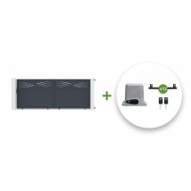 Portail Coulissant Motorisé 4m Halti H.160cm + Motorisation Ranger C300 - Bricoman