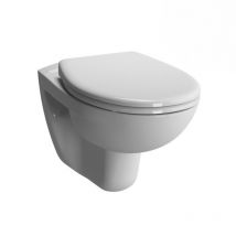 Vitra Normus Wc Suspendu + Abattant Avec Frein De Chute, Blanc (6855-003-6290) - Bricoman