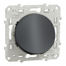 Odace - Sortie De Câble - Anthracite - 6 À 12mm2 - Schneider Electric - S540662 - Bricoman