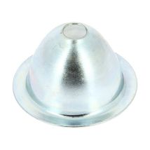 100 Rosace Conique Écartement Acier Zingué Hauteur 24mm - Tecnomat