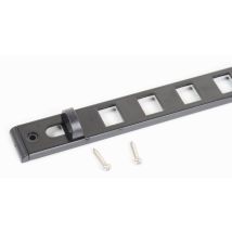 Grille Intérieure 485 - Mortaise : 230x16 - Longueur : 275 - Teinte : Noir - Renson - Tecnomat
