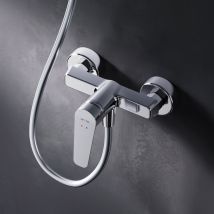 Mitigeur Mécanique De Douche Robinet De Douche Chromé, Hit Fta20000 Am.pm - Bricoman