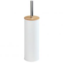 Stand + Brosse Pour Wc Tortona, Couleur Blanc Mat, Wenko, Wenko - Bricoman
