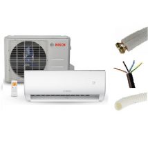 Pret A Poser Climatisation Murale Bosch 3500w Inverter + Kit De Pose 10 Metres ( 45 M2 Max) - Bricoman