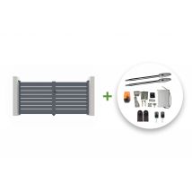 Portail Battant Motorisé 3m Vogel H.160cm + Motorisation Tanker B250 - Bricoman