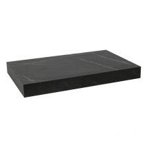 Egger Naturel Plan Vasque 83,5x8x50 Cm, Noir Effet Marbre (do8050pbc) - Bricoman