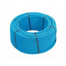 Tube Multicouche Gainé Bleu Ø26, En Couronne De 50m, Henco - Bricoman
