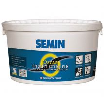 Enduit De Finition Extra Fin Semin Oscar, Prêt À L'Emploi, Intérieur/extérieur, Seau 5 Kg - Bricoman