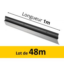 Profils De Fixation Pe Pour Membrane De Fondation - Profil De 1ml - Lot De 48ml - Bricoman