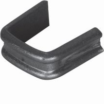 Collier Volute Laminé - Largeur Intérieur Du U 12mm En Plat De 14x4mm - Fer Forgé - À Souder - Bricoman