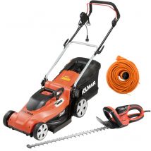 Pack - Dolmar Tondeuse Électrique 1600w 41 Cm Em410 + Taille-haie Électrique 670w 55 Cm Ht5510 + Rallonge 40m - Bricoman