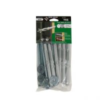 Cheville Nylon Long Force Avec Tirefond Tête Hexagonale (sachet) Red Head - Bricoman