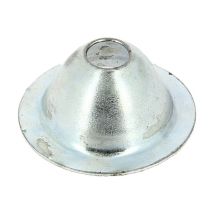 100 Rosace Conique Écartement Acier Zingué Hauteur 14mm - Tecnomat