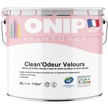 Peinture Clean'odeur Velours 10l - Onip - Bricoman