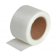 Bande Grillagée Adhésive Semin Pour Réaliser Les Joints Des Plaques De Plâtre En Association Avec Un Enduit - 20 M - Bricoman