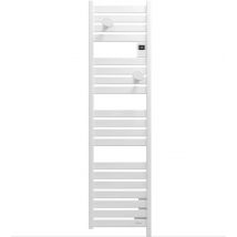 Radiateur Sèche-serviettes Kelud Slim Blanc 500w - Bricoman