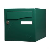Boite Aux Lettres Préface 2 Portes Vert Ral 6005 Brillant - Bricoman