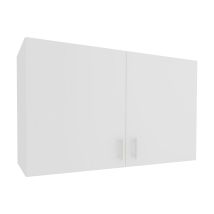 Meuble Haut Haaus Oran, 2 Portes, Blanc, 100 X 33 X 60 Cm - Tecnomat