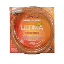 Tuyau Flexible Gaz Butane Propane 2m Inox Durée Illimitée Garantie À Vie Dipra - Tecnomat