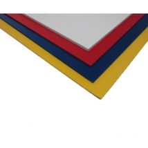 Plaque Pvc Expansé Couleur - Coloris - Bleu, Epaisseur - 5 Mm, Largeur - 50 Cm, Longueur - 100 Cm - Bricoman