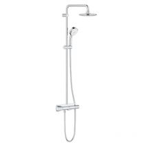 Colonne De Douche Euphoria System 190 Grohe - Avec Mitigeur Thermostatique - Chrome - Gamme Professionnelle - Bricoman