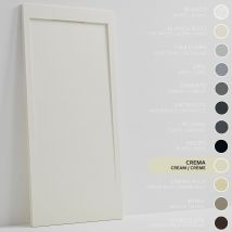 Soulhome Receveur De Douche Ultra-plat Antidérapant – Résine Gel Coat - Texture Lisse/pierre – Crème - 150x90 - Grille Intégré Même Couleur - Bricoman