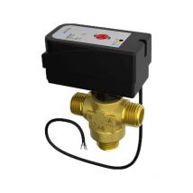 Vanne 3/4" Directionnelle - 3 Voies Motorisée - Signal Spst - Bricoman