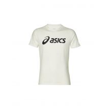 Camiseta asics big logo white