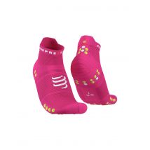 Calcetines de running compressports pro racing socks v4.0 pink
