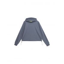 Sudadera 4f gris mujer