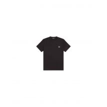 Camiseta fred perry ringer negro hombre