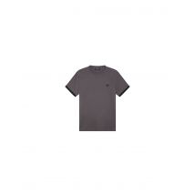 Camiseta fred perry ringer gris hombre