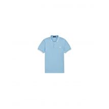 Camisa fred perry twin tipped azul hombre